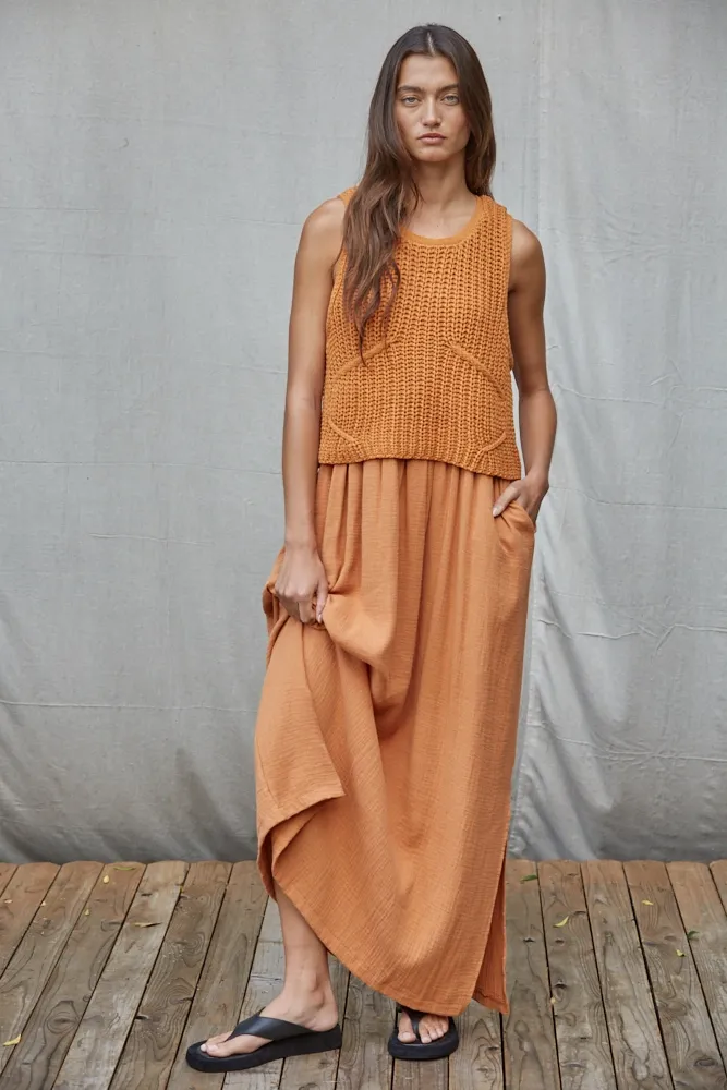 Baylee Layered Sweater Dress