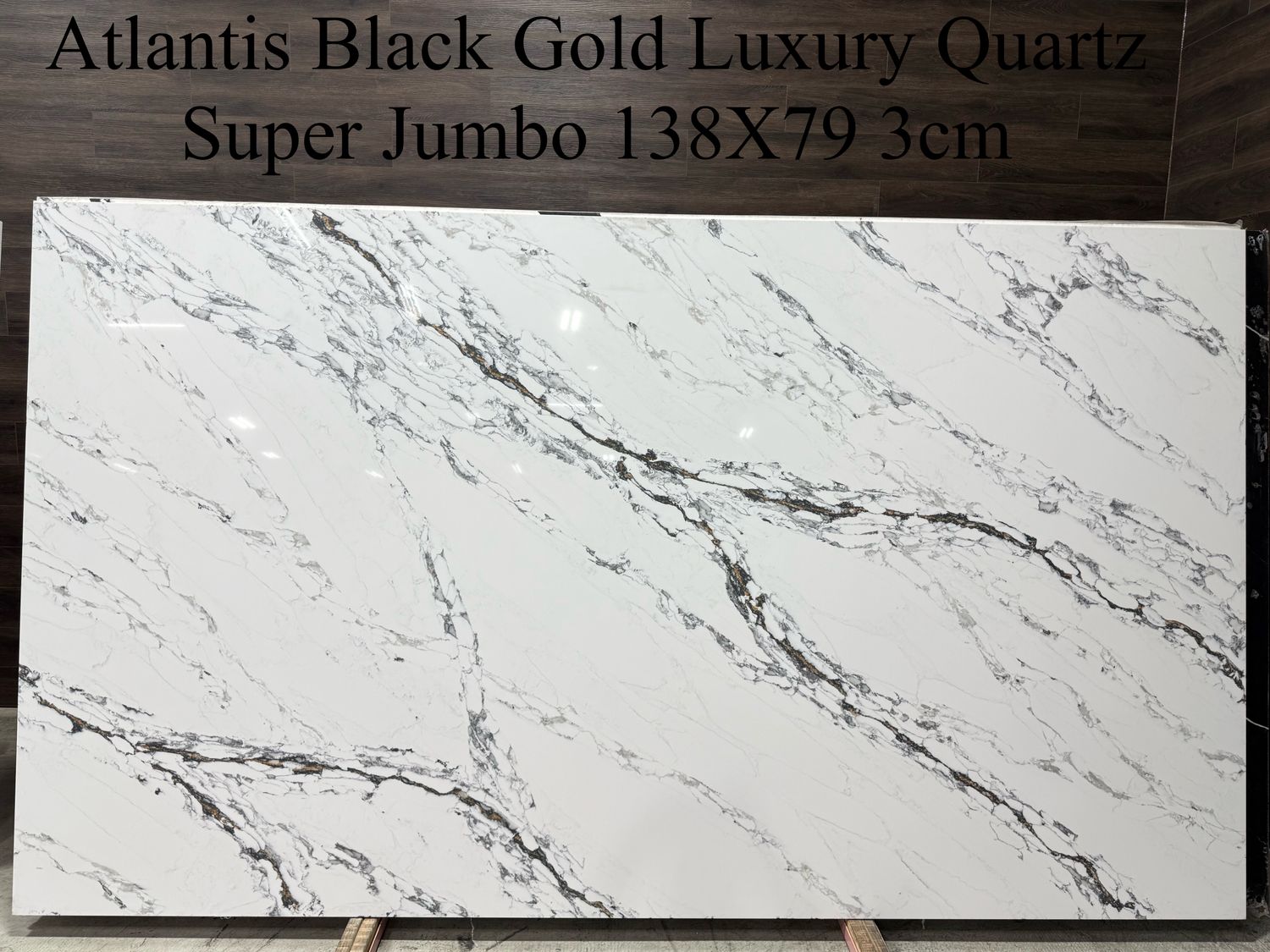 Atlantis Black Gold Luxury Quartz Super Jumbo