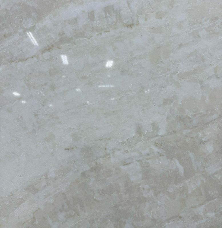 White Taj Mahal Luxury Quartz Super Jumbo
