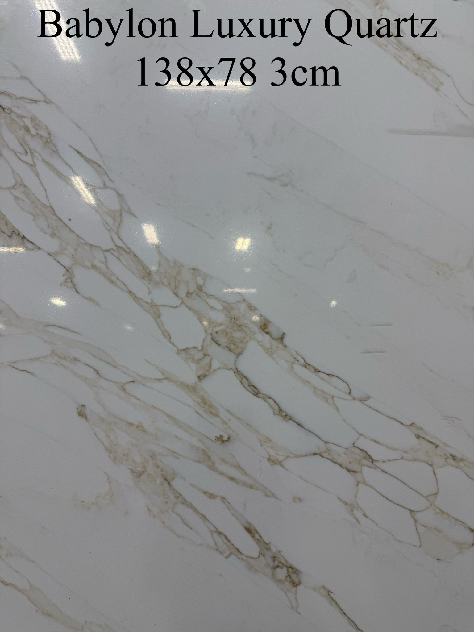 Babylon Gold Luxury Quartz Super Jumbo