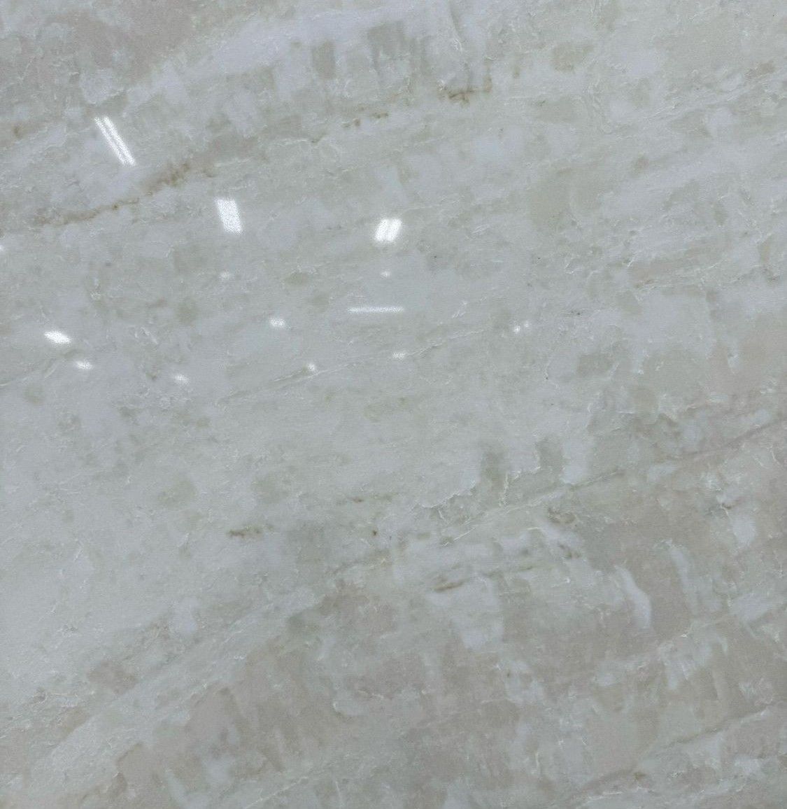 White Taj Mahal Luxury Quartz Super Jumbo