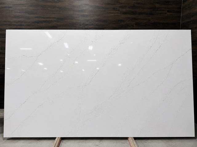 Calacatta Alvara Luxury Quartz Super Jumbo