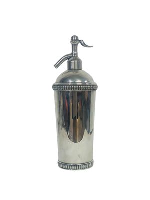 Outstanding Silver Plated Seltzer Syphon 19th Century