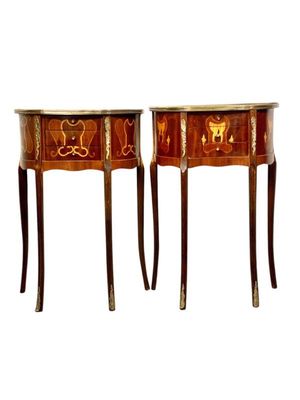 Pair of Petite Decorative Side Tables