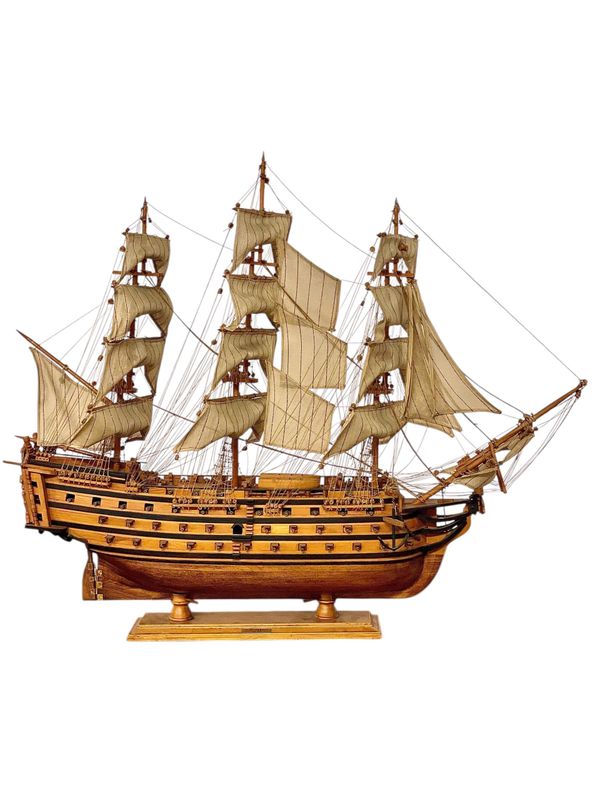 Sailing Ship Model of "HMS Victory, 1805"