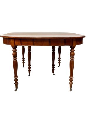 Table à manger extensible du XIXe siècle
