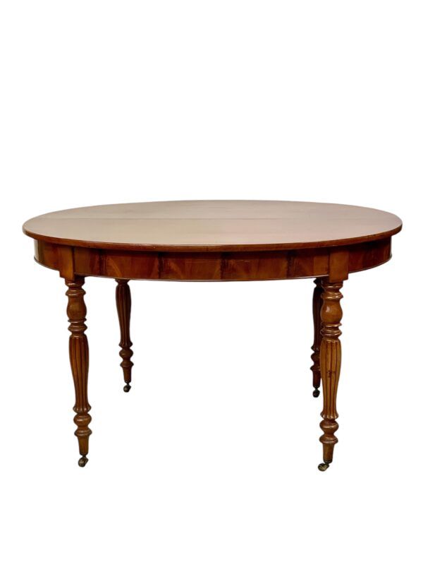 Table à manger extensible du XIXe siècle