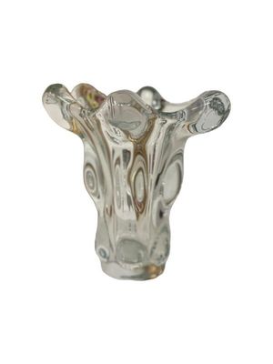 Large Crystal Vase by Art Vannes