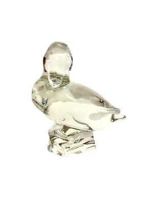 Figurine ou presse-papier "Canard" en cristal de Baccarat