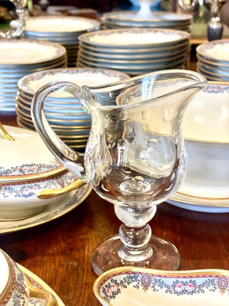 Carafe à eau en cristal français Saint-Louis « Bubbles »
