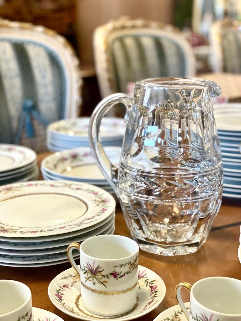 Grande carafe ou pichet en cristal Baccarat