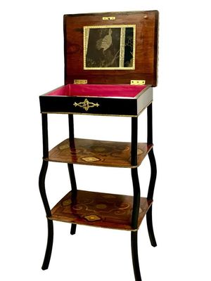 Coiffeuse ou travailleuse française de l'époque Napoléon III