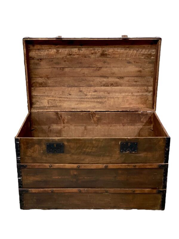 19th Century Dome Top Trunk, Circa 1880