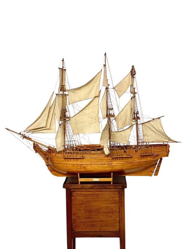 Maquette du voilier « HMS Bounty 1787 »