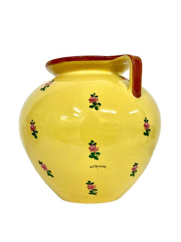 Large Pitcher Signed by Jérome Massier