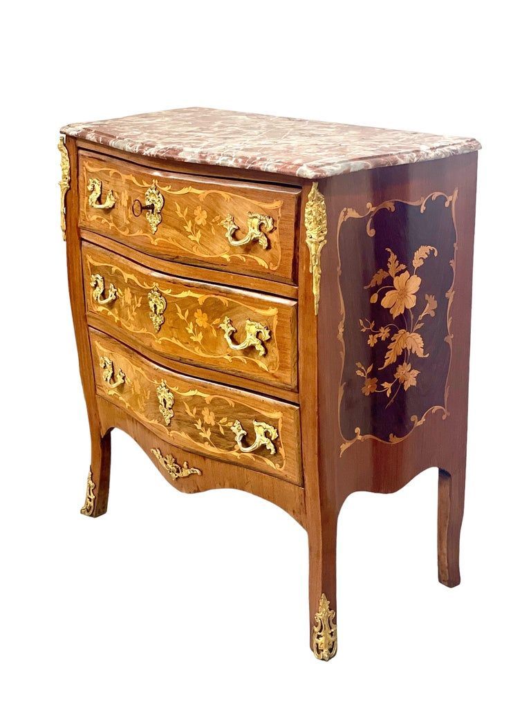 19th Century French Louis XV Style Commode