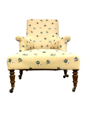 19th Century French Duchesse Brisée Bergère and Matching Ottoman