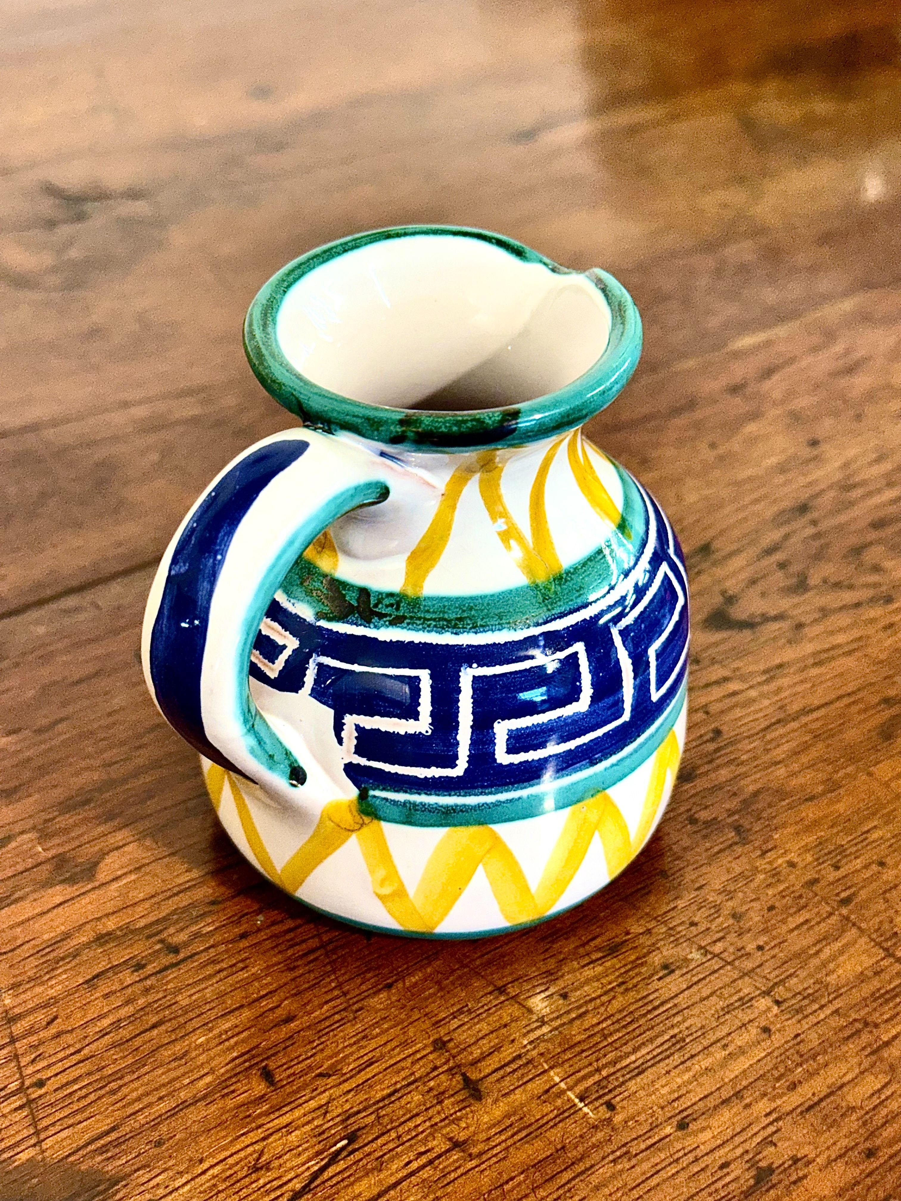 Pot à lait en céramique Robert Picault, Vallauris, France, vers 1960