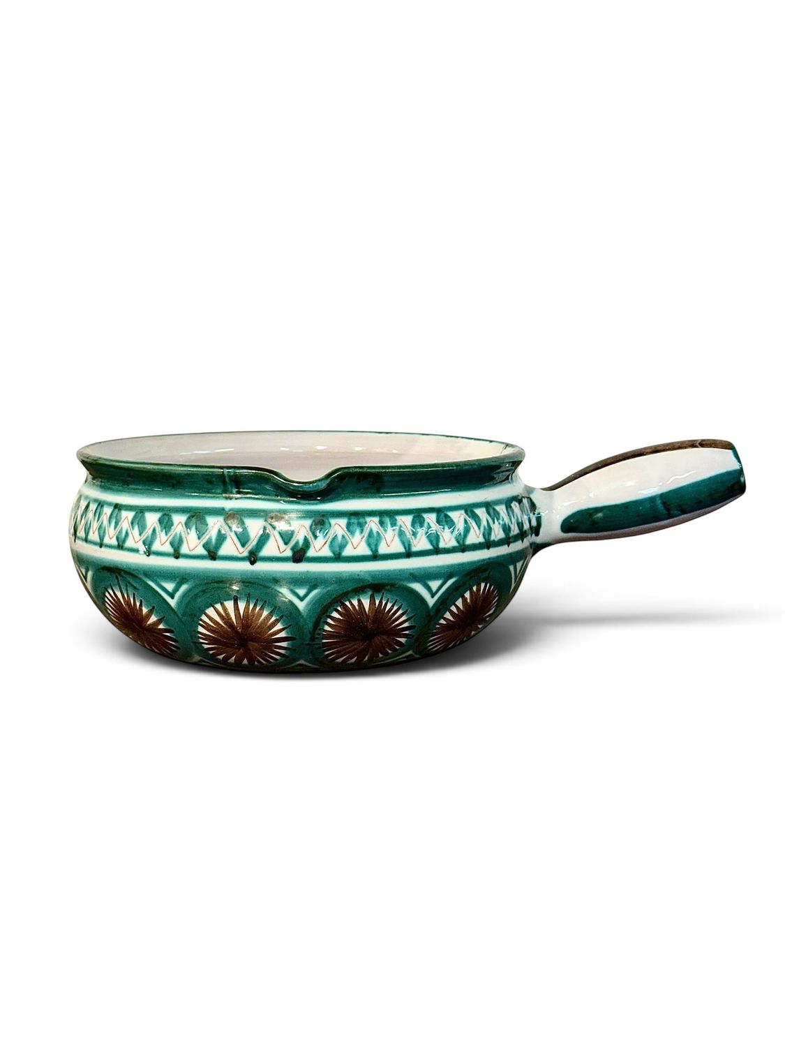 Robert Picault Vallauris Ceramic Saucepan, France, circa 1960