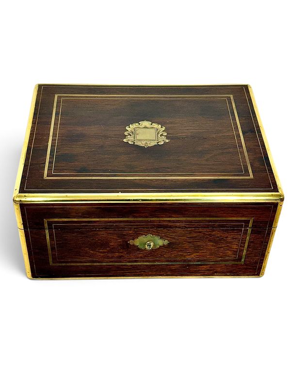 Fine English Victorian Fitted Travelling Dressing Case, circa 1880