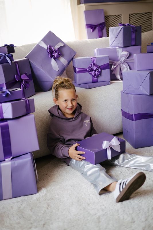 Broek met elastische band en koord | Silver