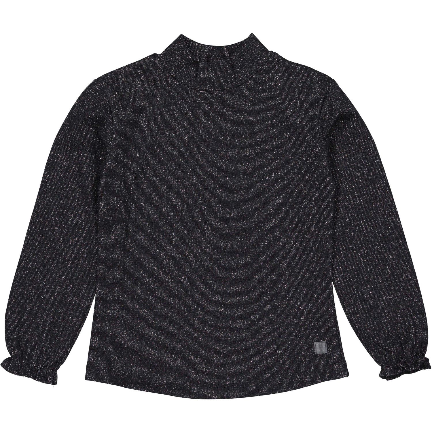 Shirt met glitter | Black