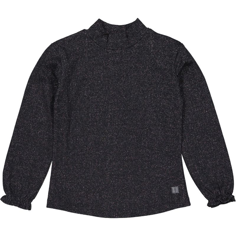 Shirt met glitter | Black