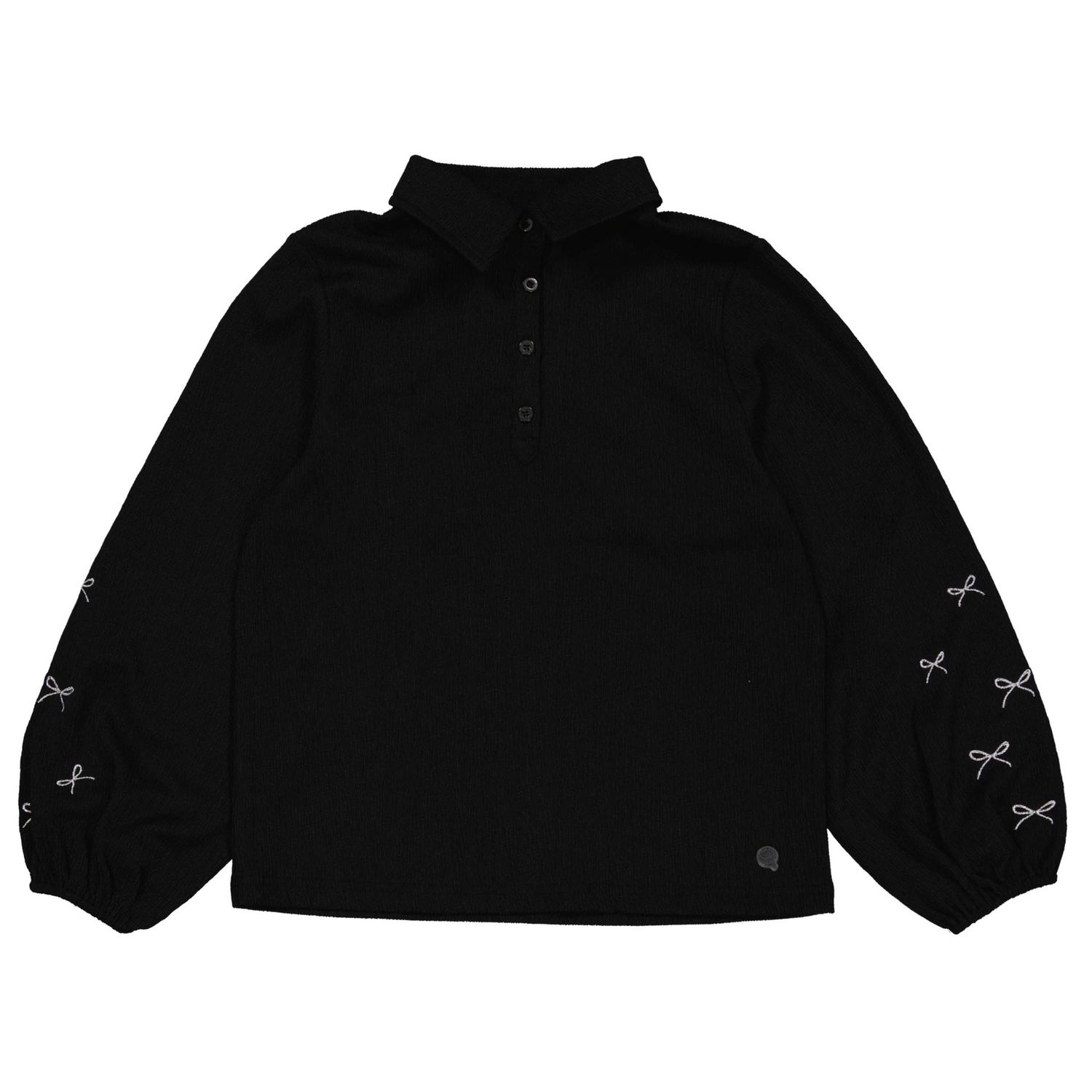 Quapi Harte shirt met strikjes