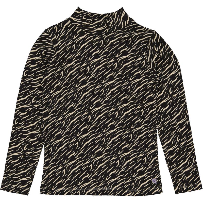 Quapi Kidswear zebra printed shirt Hannelore