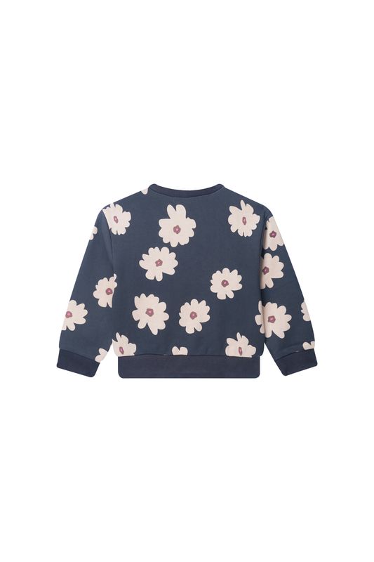 Mini Rebels bloem sweater