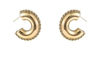 Small hollow hoop E4386-2