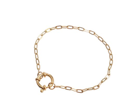 Sailor Lock Bracelet - 14K  B4268-2