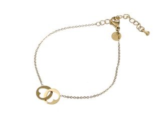 Locked hearts bracelet B4755-2
