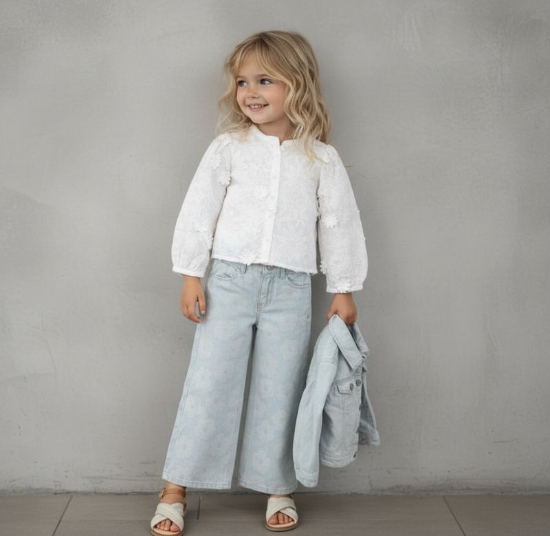 Someone jeans met bloemen