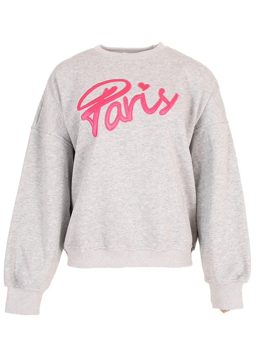 Azzurro Paris sweater grijs