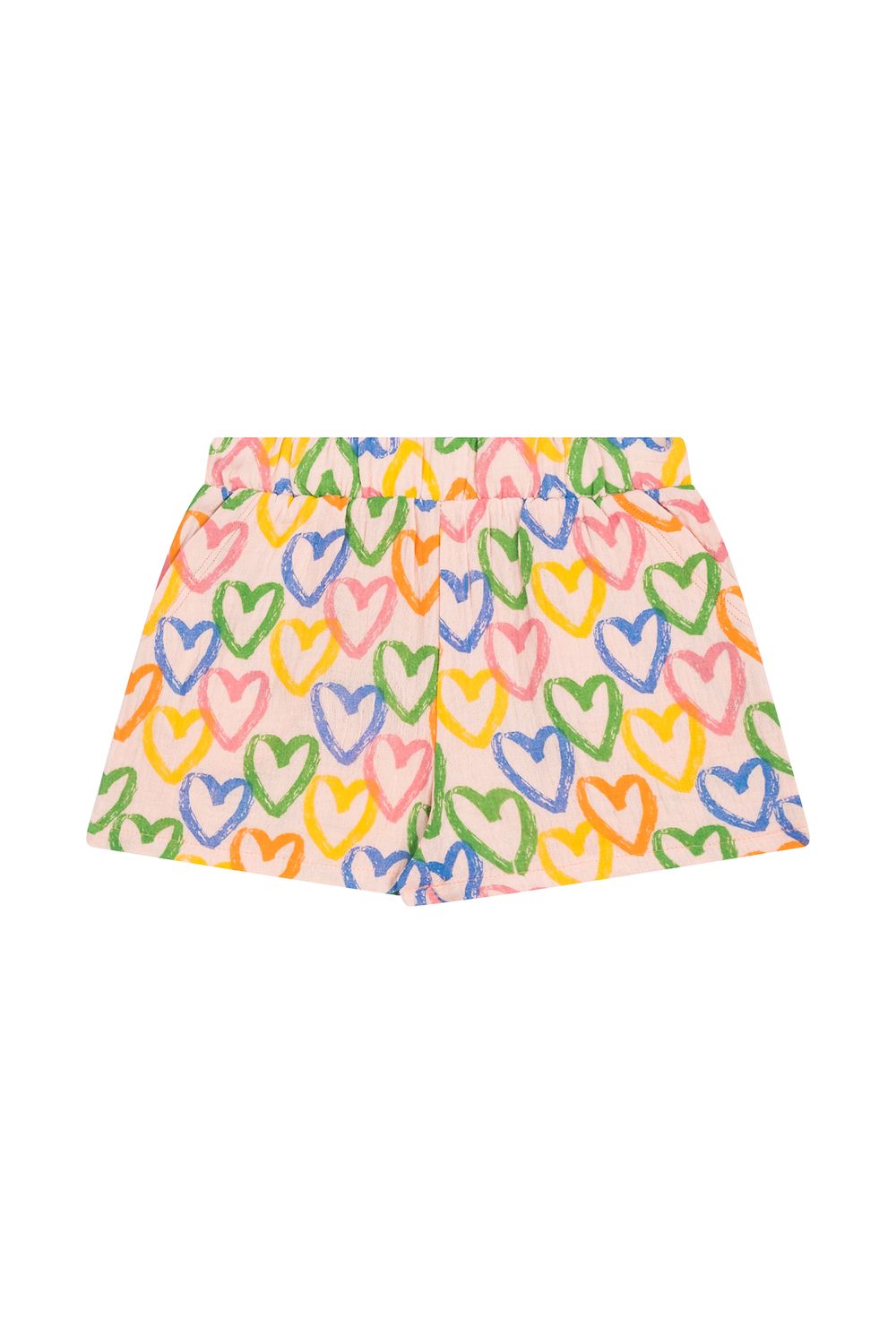 Mini Rebels colourfulls hearts short - AIMEE-SG-34-E