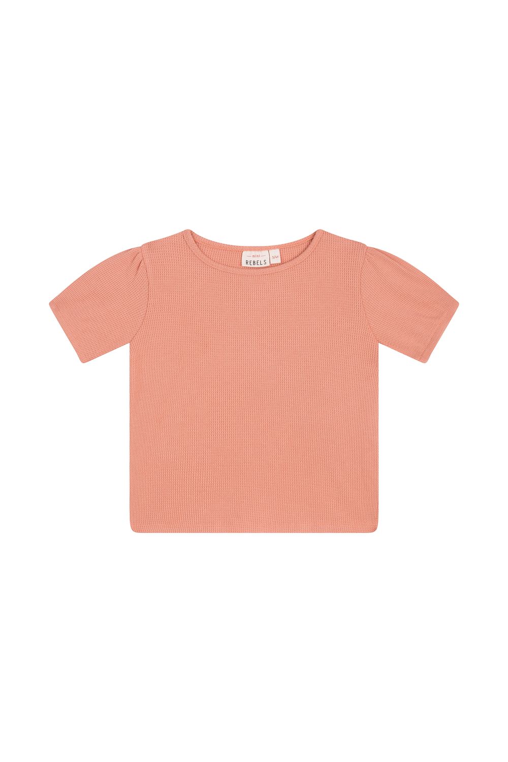 Old pink wafeltjes shirtje NOE-SG-02-E