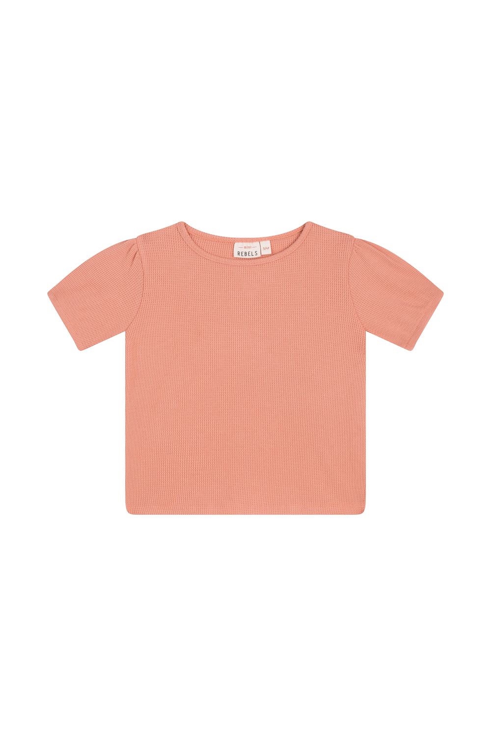 Old pink wafeltjes shirtje NOE-SG-02-E