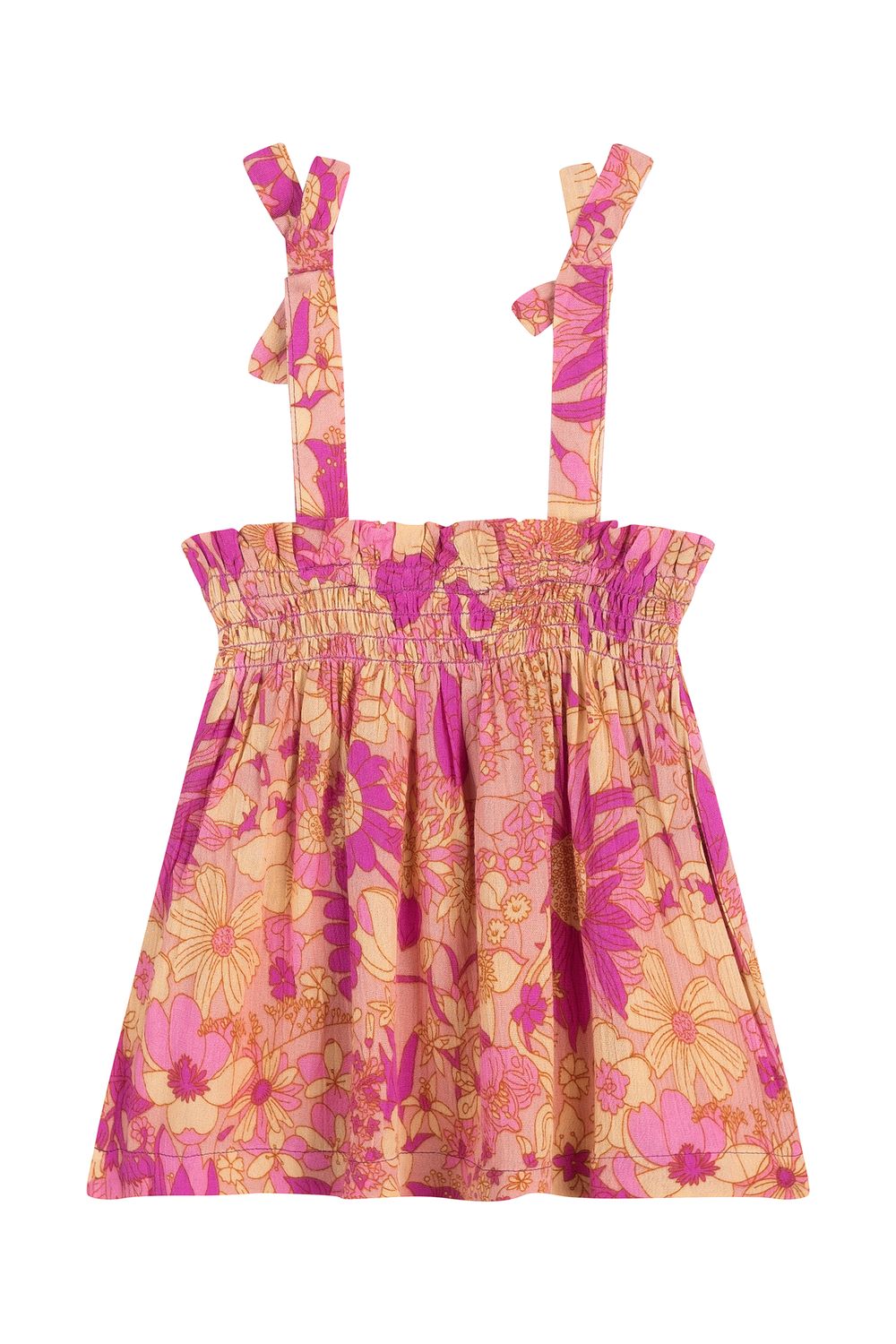 Mini Rebels summer flower top NOE-SG-01-Q