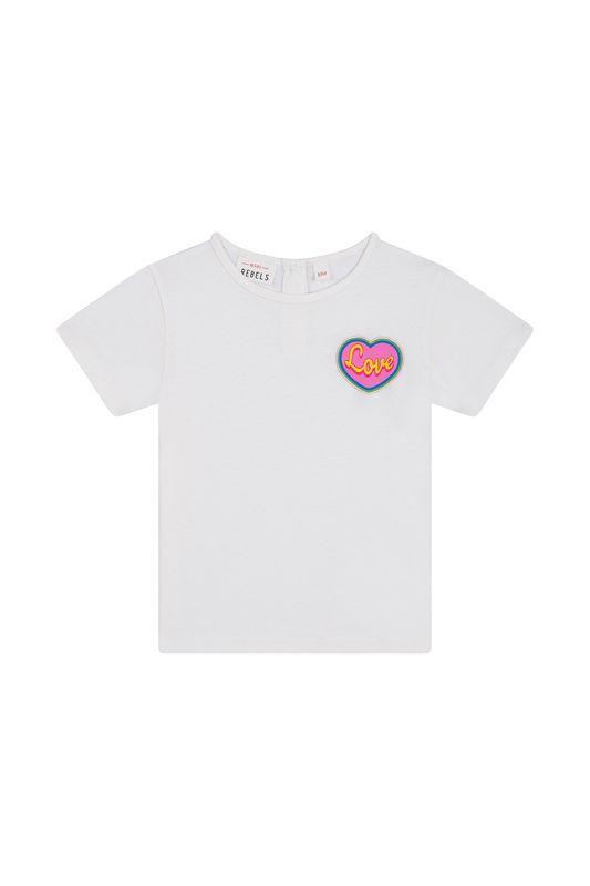 Rainbow heart t-shirt AIMEE-SG-02-G