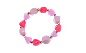 Day &amp; Eve Short Stones Bracelet - Lilac - B61623-1
