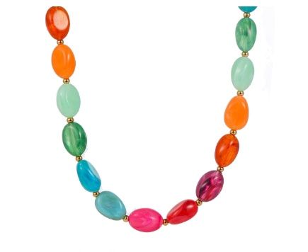 Day &amp; Eve rainbow kralenketting N61620-1
