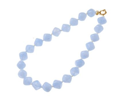 Day &amp; Eve Stones Necklace - Aqua Blue - N61460-3