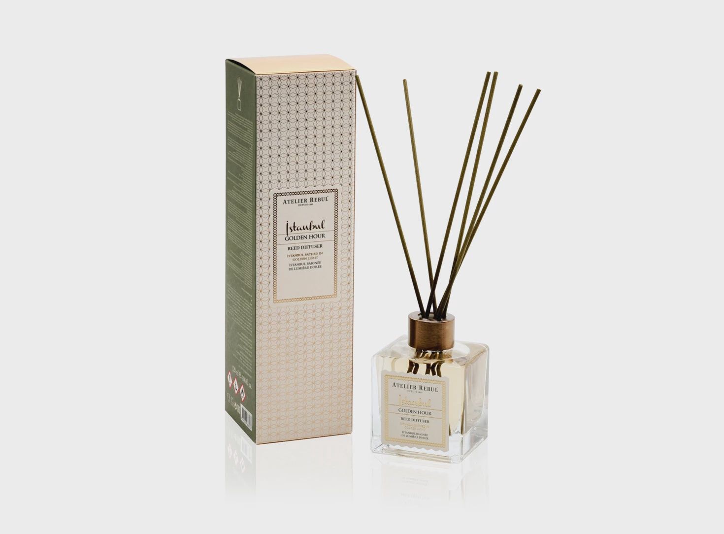 Istanbul Golden Hour Geurstokjes 120ml