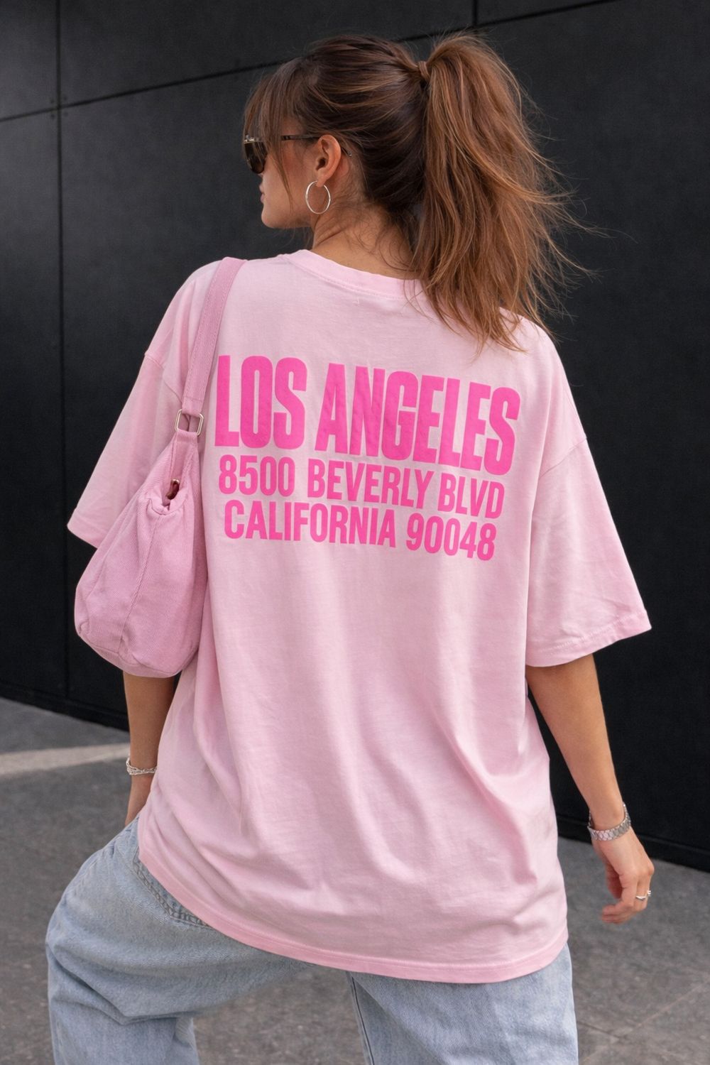 Los Angeles/ Beverly shirt pink