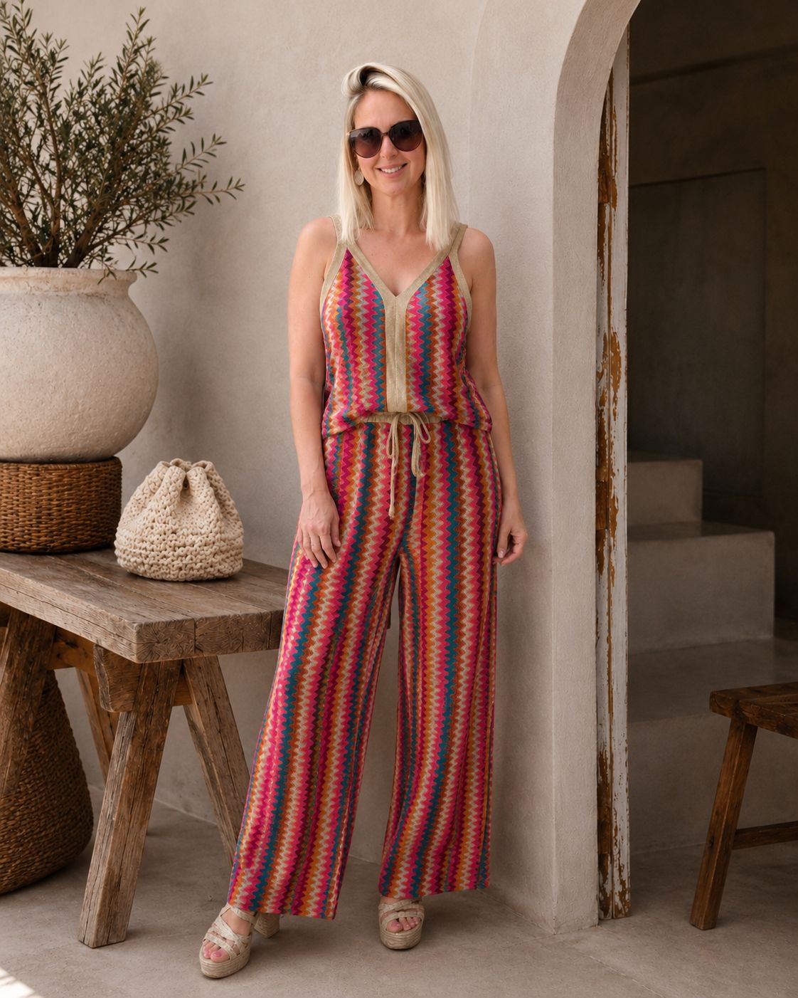 Misoni printed lurex set deluxe