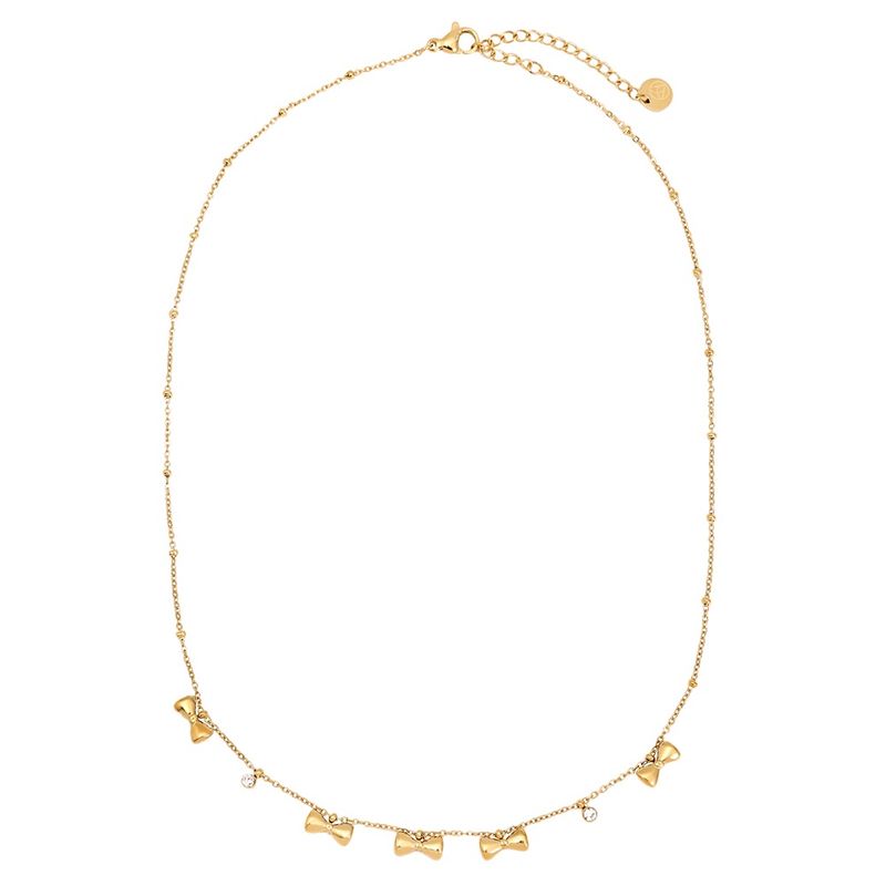 Stainless Steel strikjes ketting