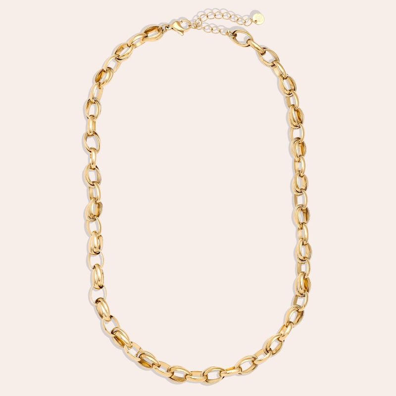 Stainless Steel oval chain ketting