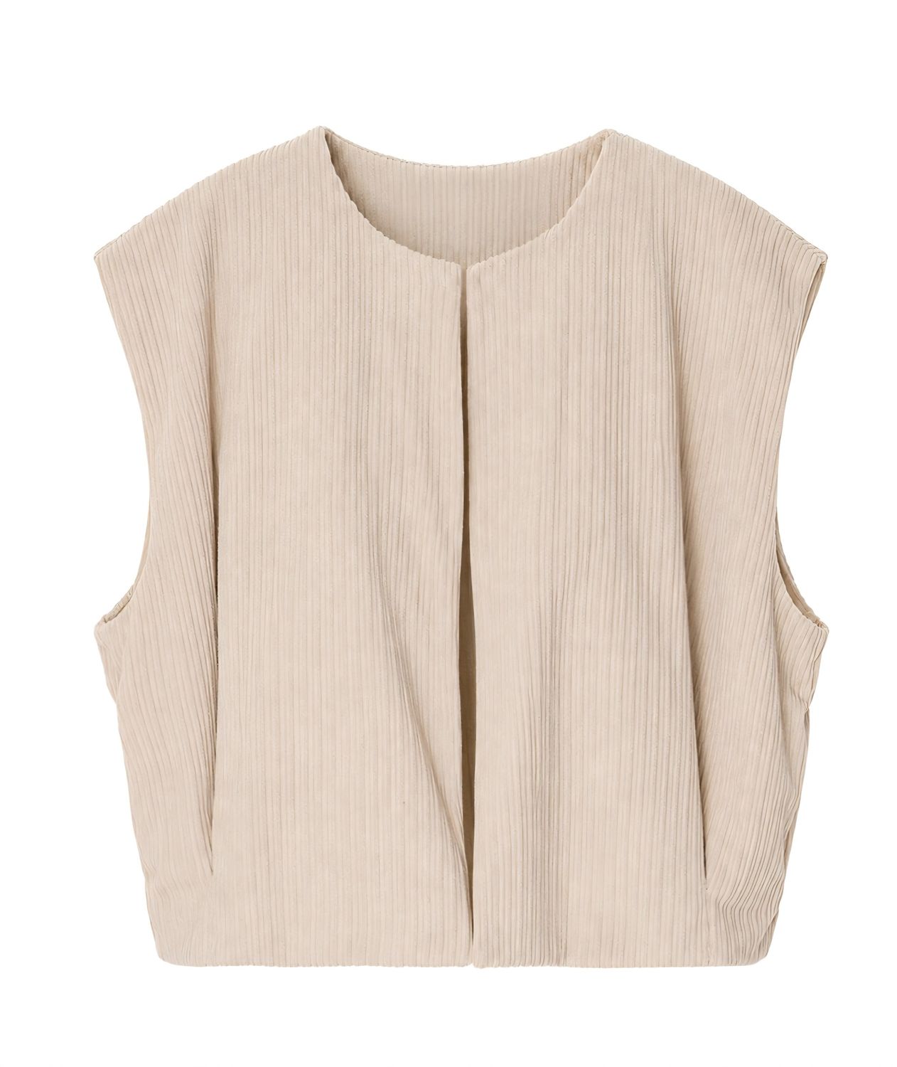 Rib hesje beige