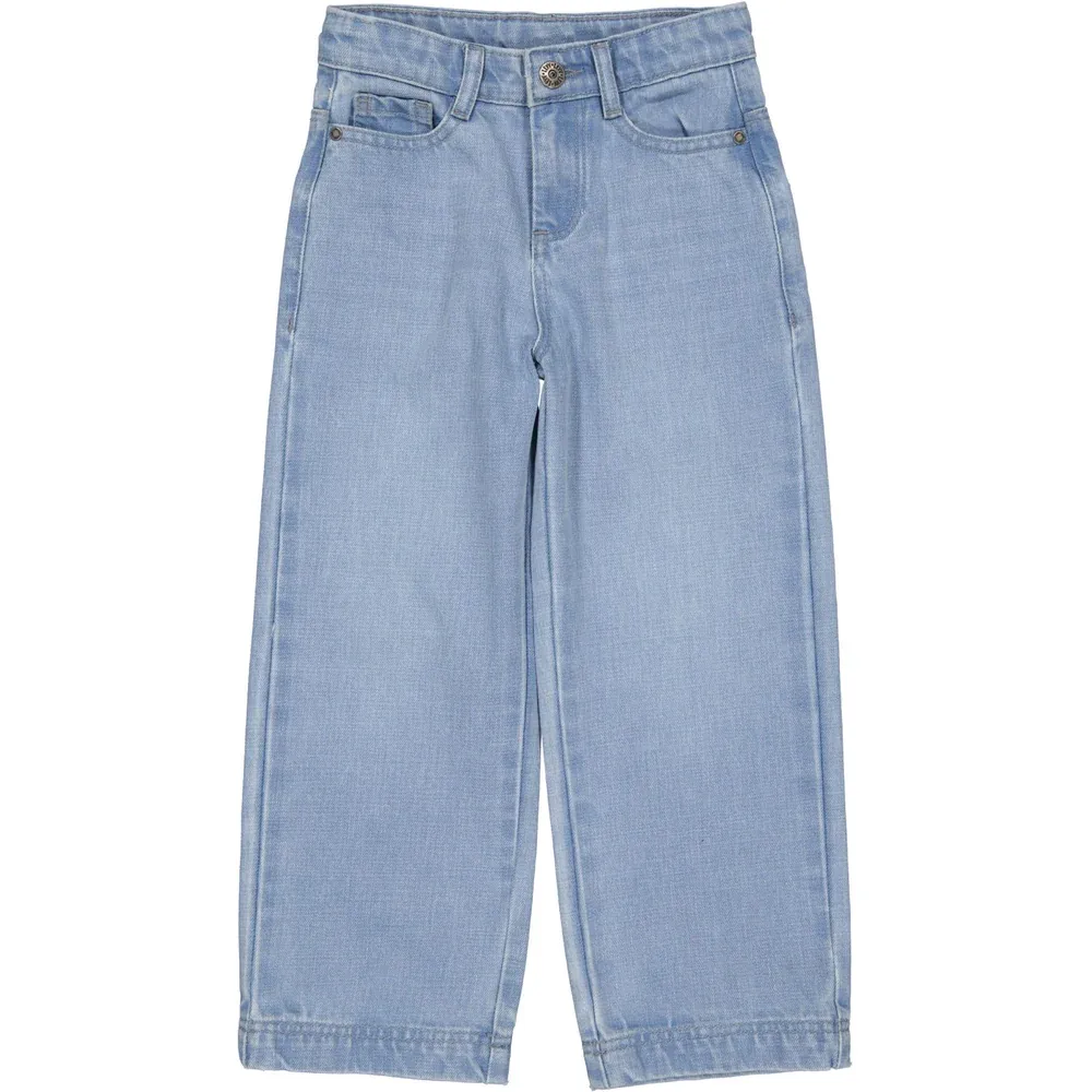 Lichtblauwe jeans met wijde pijpen | Light Blue Denim